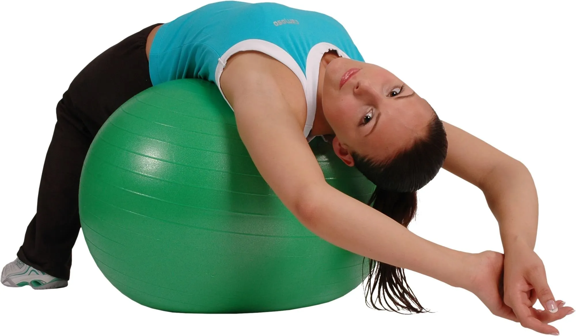 Handpomp fitness bal zitbal