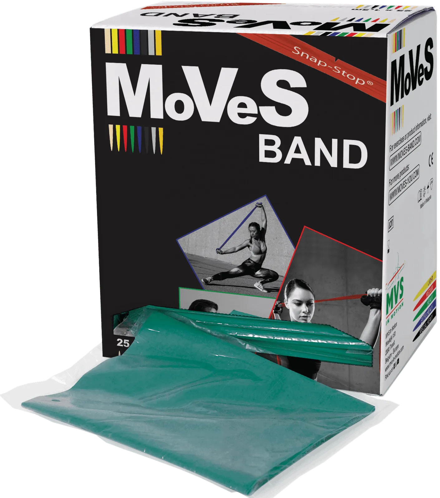 Fitness band 1,5 m - 25 st Zwaar Moves