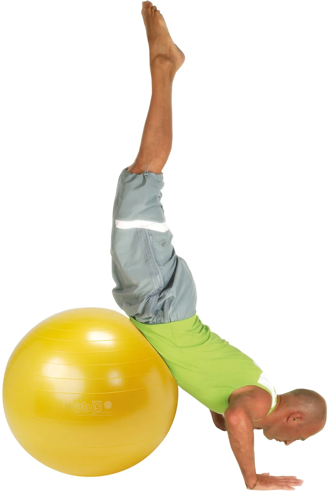 gymnic fysiobal 65 cm geel