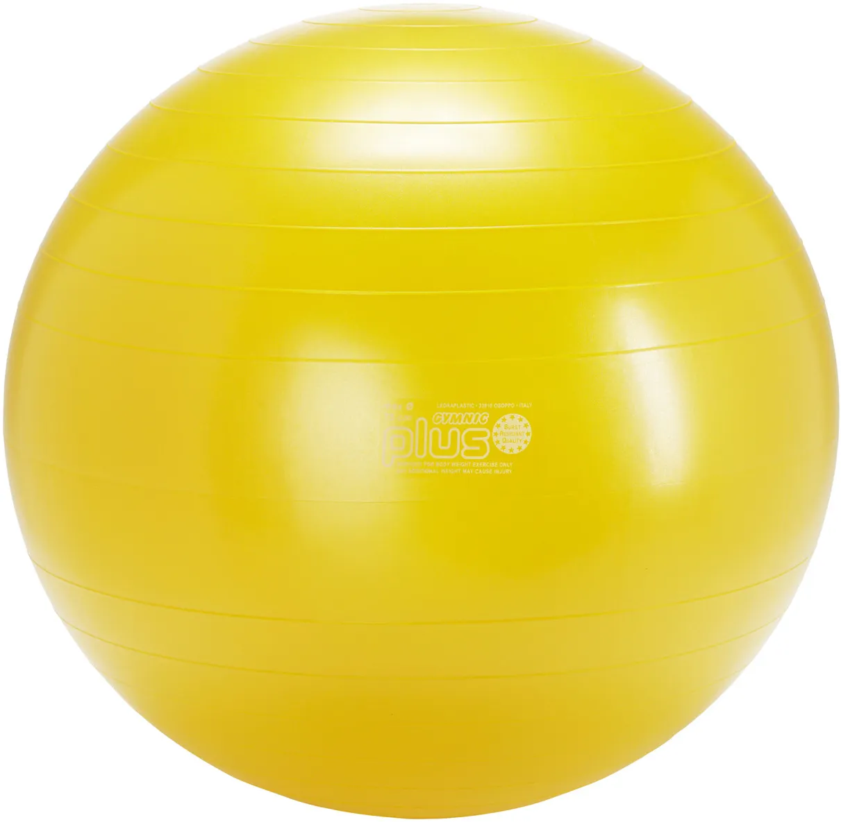 gymnic plus 65 cm geel