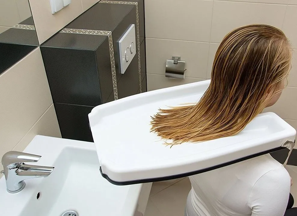 Haarwasbak voor rolstoel