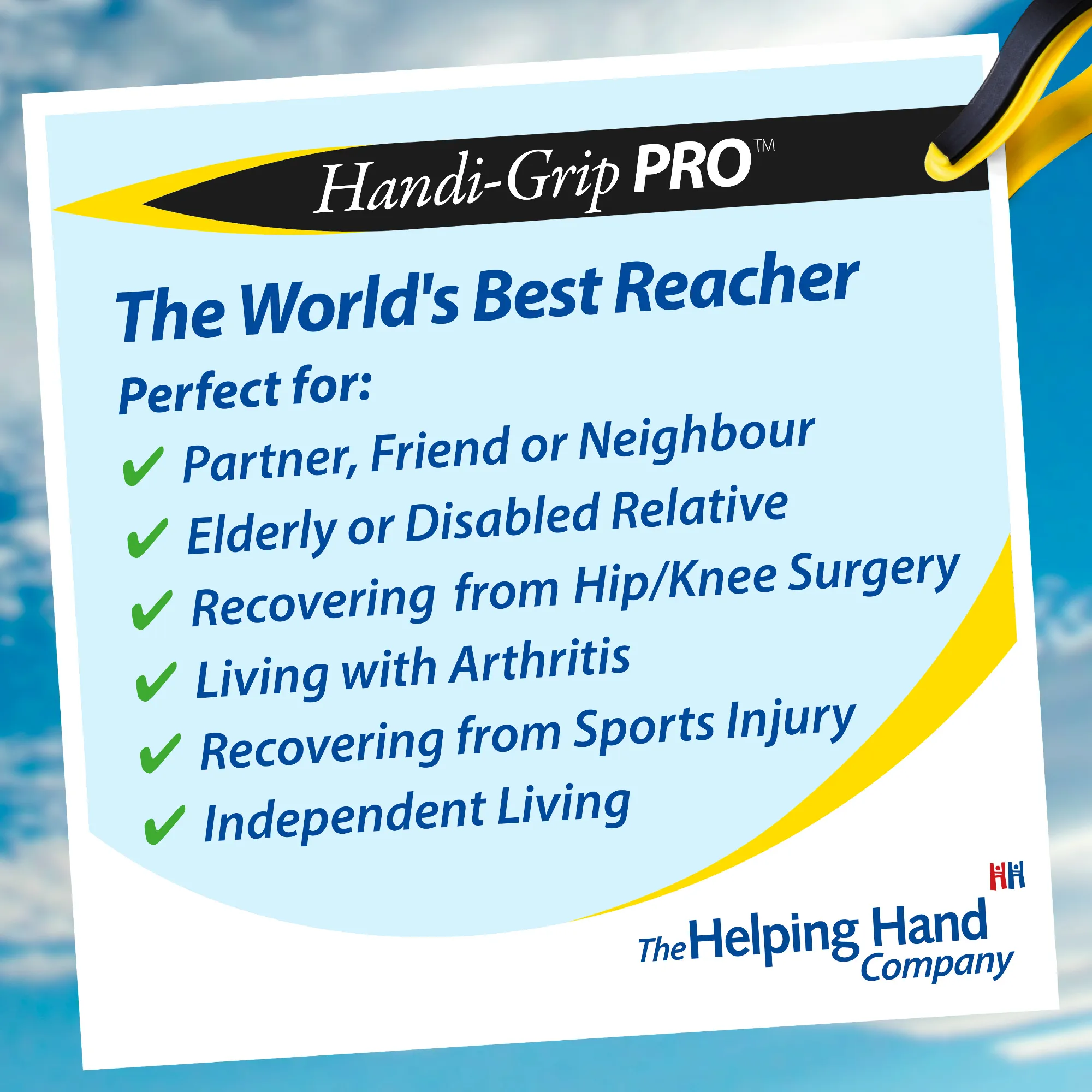 Helping Hand Grijper HandiGrip Pro gebruikers