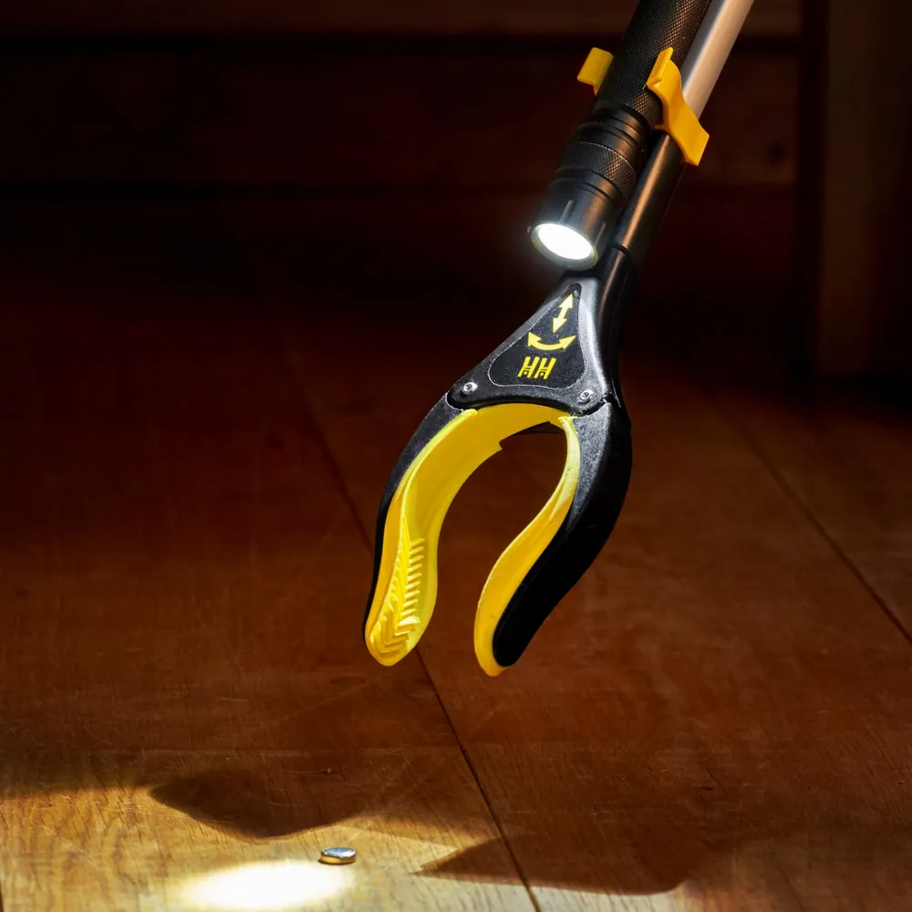 Helping Hand Grijper HandiGrip Pro stick clip met zaklamp