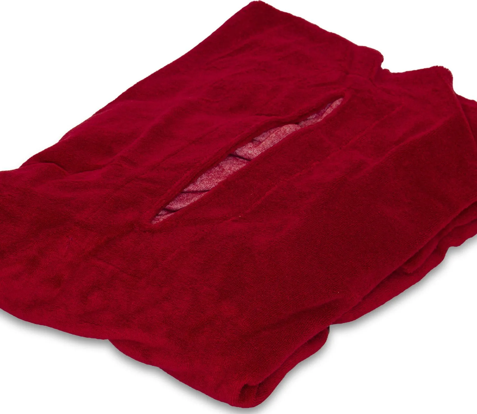 Massagetafelhoes met uitsparing Rood