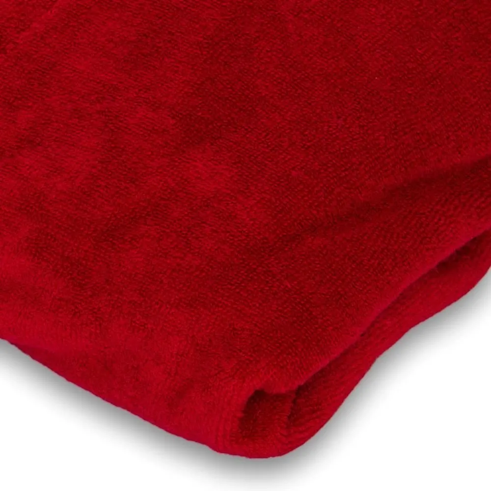Hoeslaken massagetafel Rood zonder uitsparing