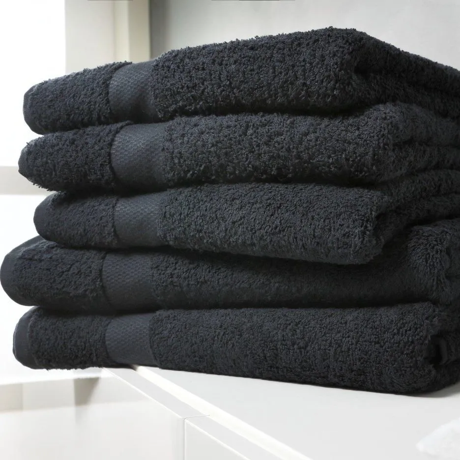 Massage handdoek Zwart 50 x 100 cm