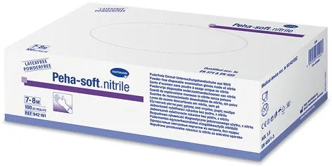 Medische handschoenen Peha Soft Nitrile 100 st Medium