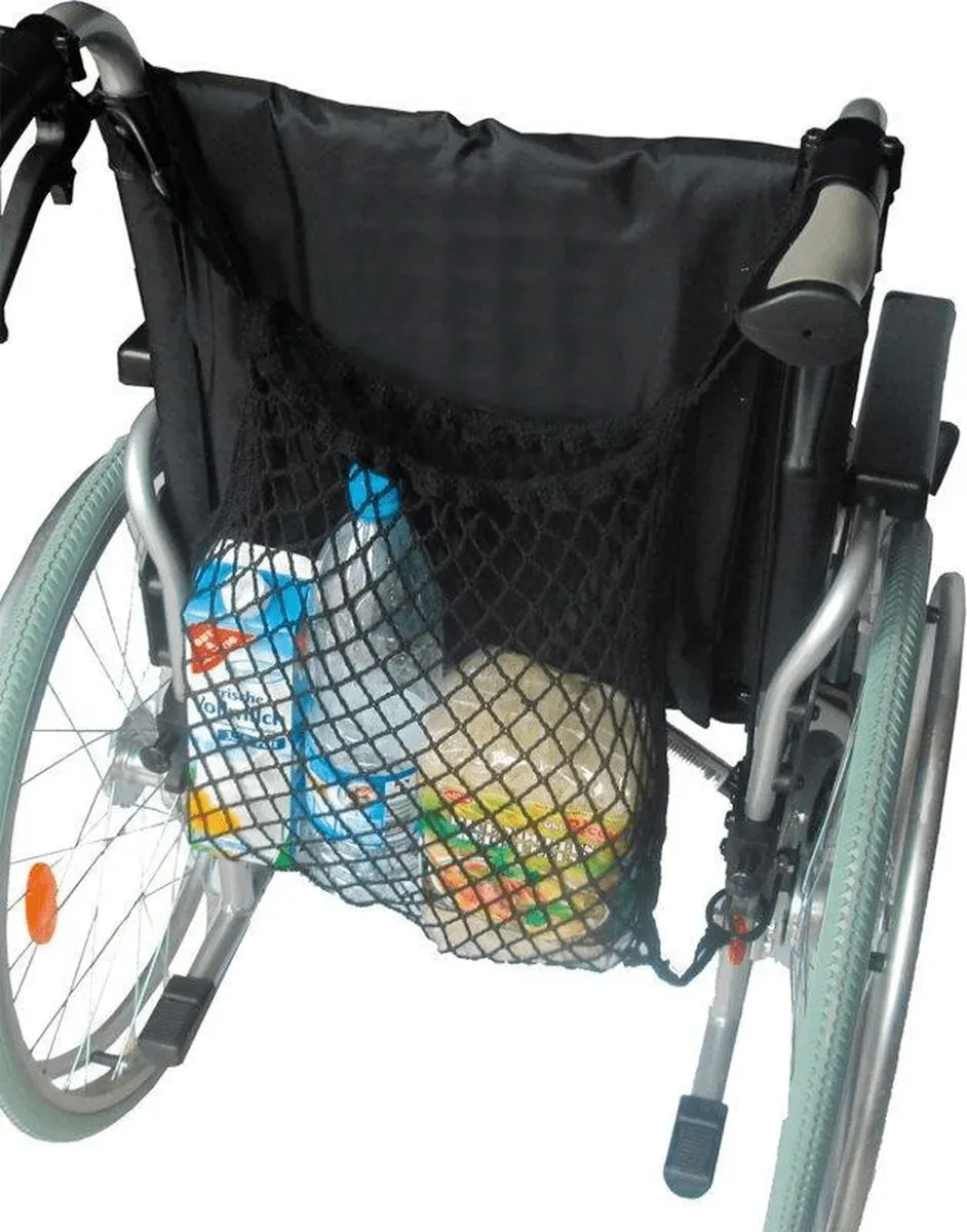 netje voor aan rolstoel