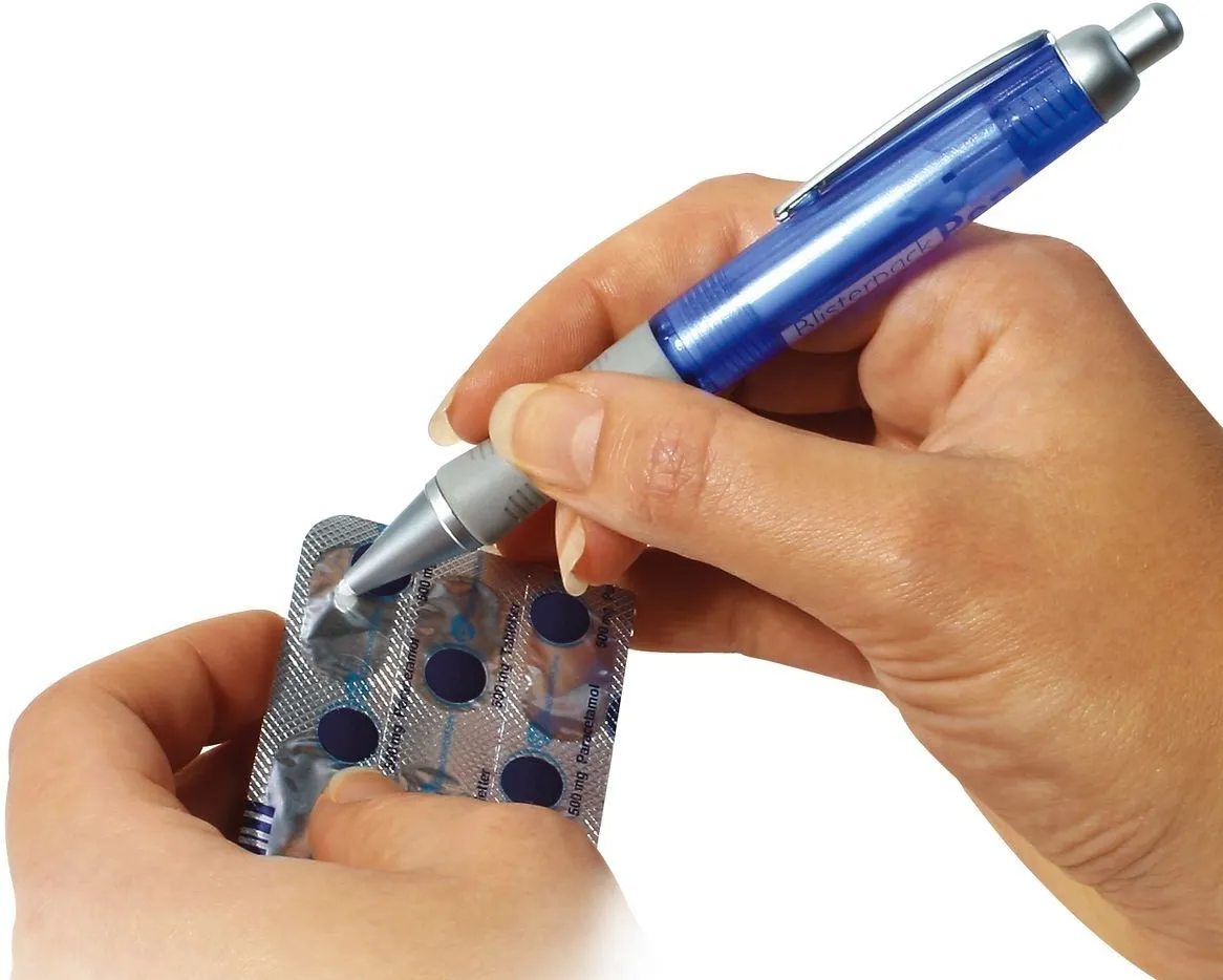 pil uitdrukker gebruiken