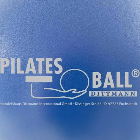 Pilates bal Dittmann 22 cm - Blauw