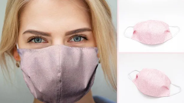 roze mondkapjes roze mondkapjes