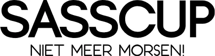 SassCup Blauw aangepaste beker