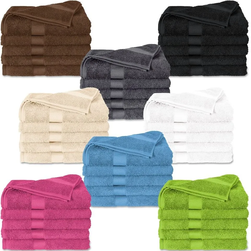 Massage handdoek Zwart 50 x 100 cm