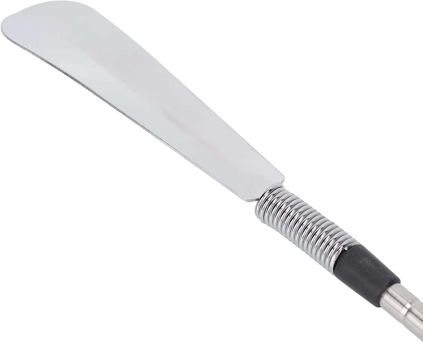 schoentrekker met veer detail lepel