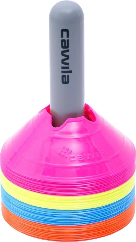 Trainingshoedjes Medium 10 st Neon Geel Ø 20 cm Cawila