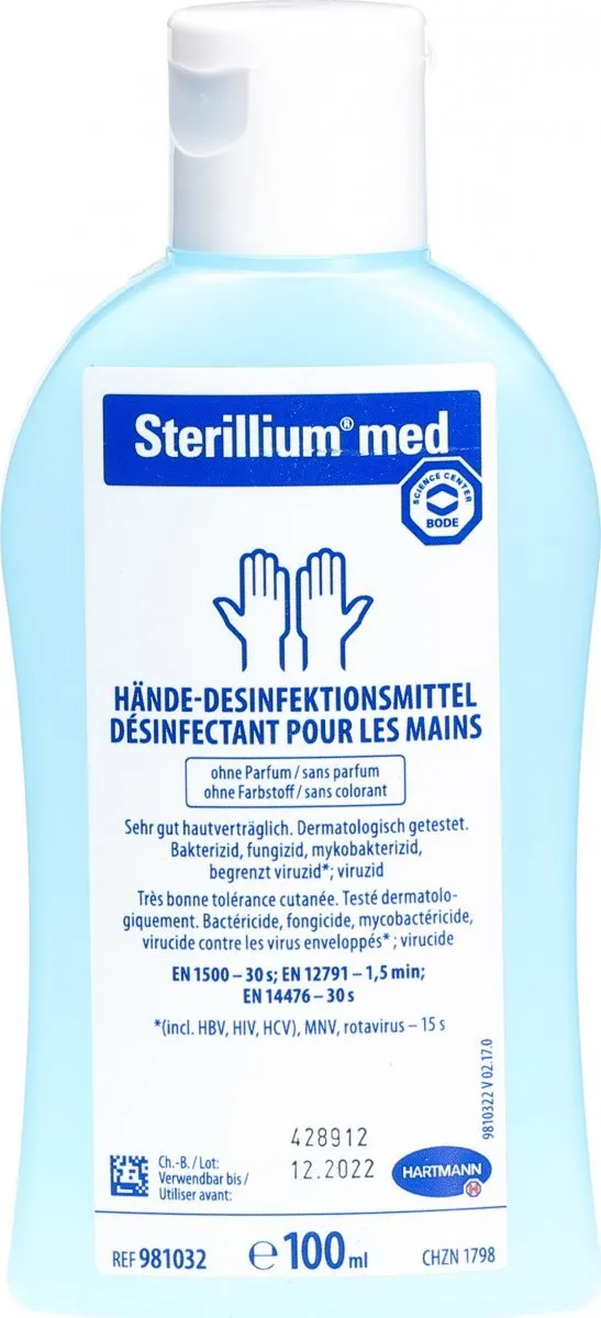 Sterillium Med 100 ml hand alcohol