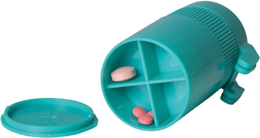 tabletvergruizer opbergvak