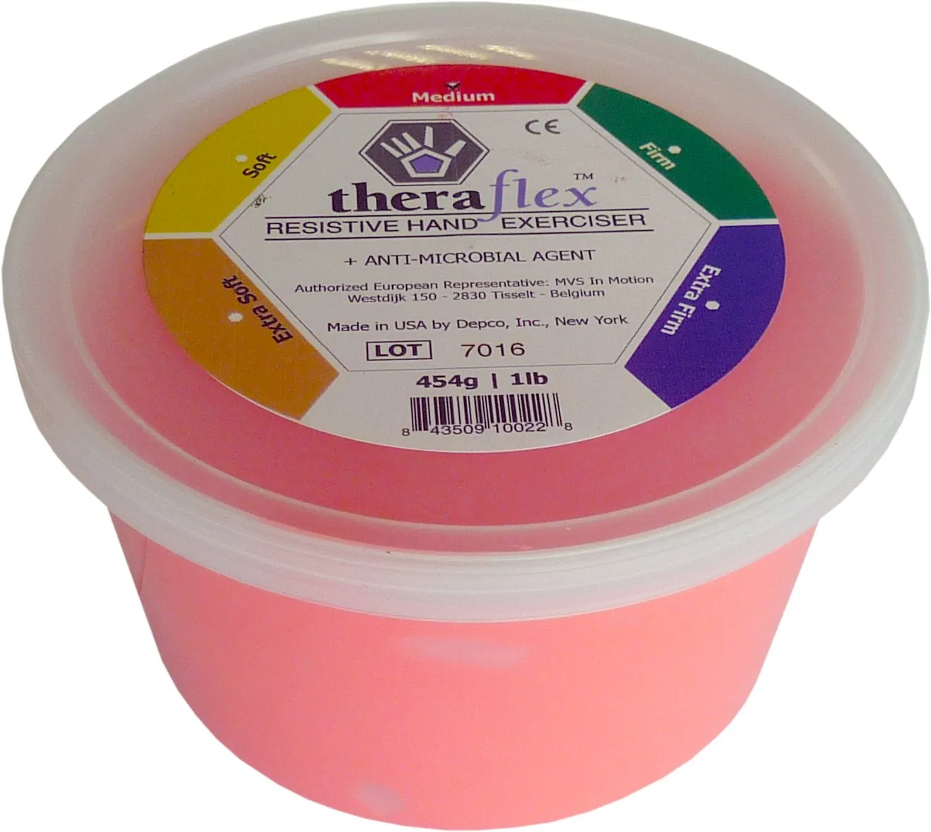 Theraflex putty 454 gr Medium - Roze