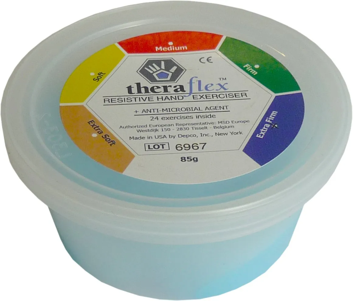 Theraflex putty 85 gr Extra sterk - Blauw