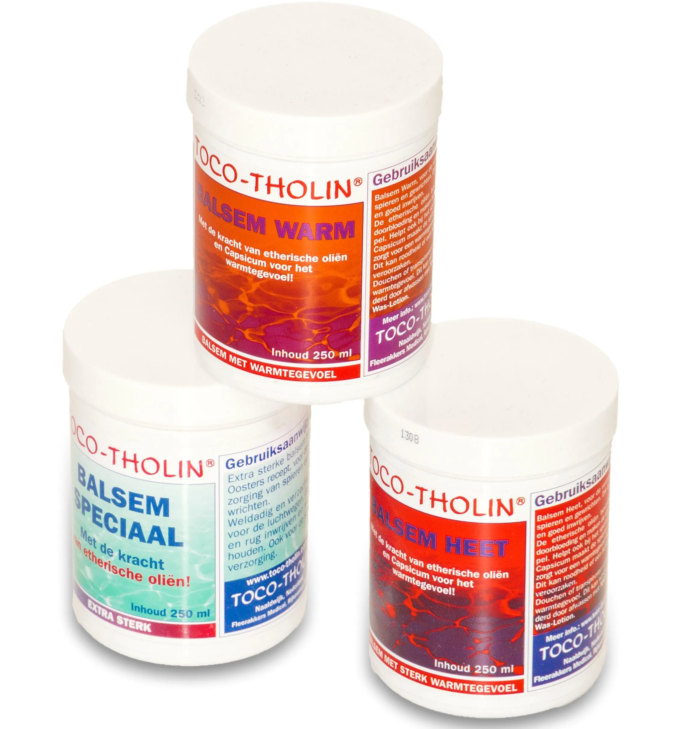 Toco-Tholin Balsem Heet 250 ml