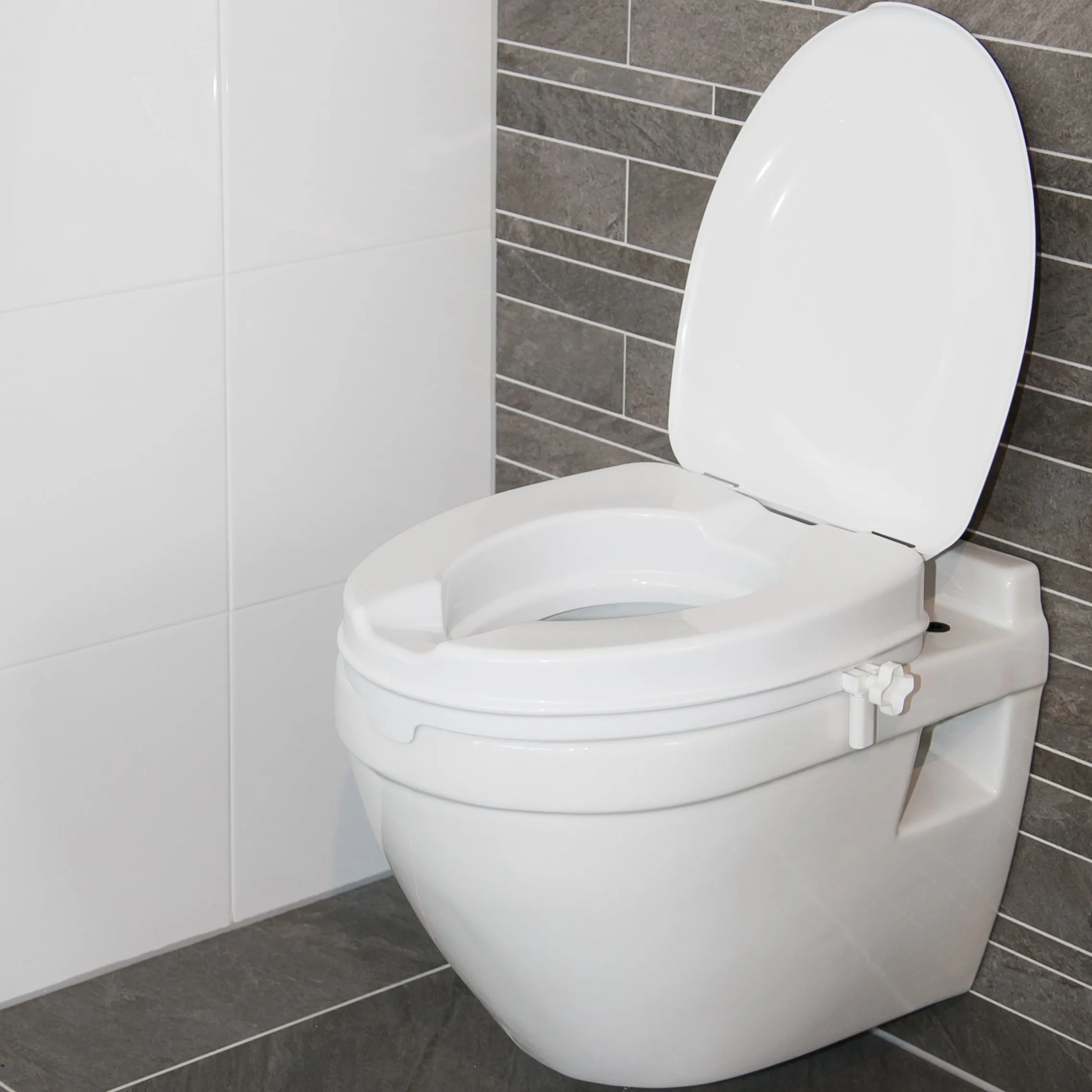 WC verhoger met deksel 5 cm