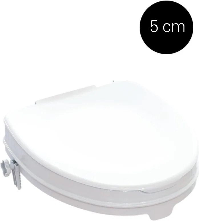 WC verhoger met deksel 5 cm