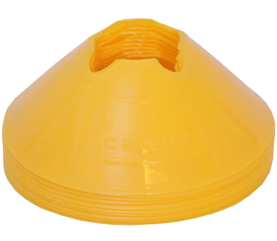 Trainingshoedjes Medium 10 st Geel Ø 20 cm Cawila