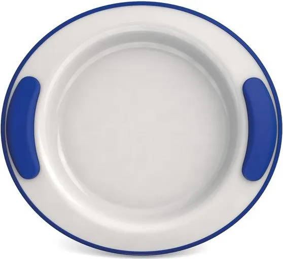 Warmhoudbord ouderen Blauw